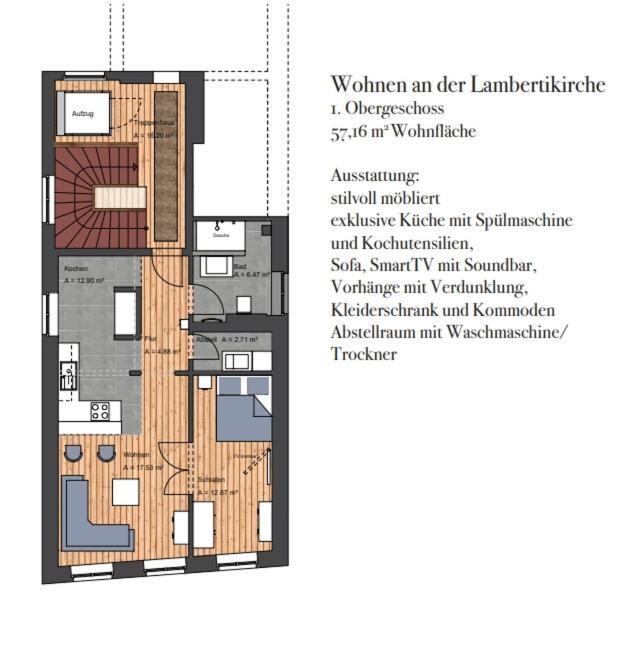 Apartment Wohnen Am Schlossplatz Oldenburg